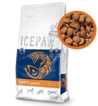 Icepaw Sport pure 100% Fisch 15 kg -glutenfrei